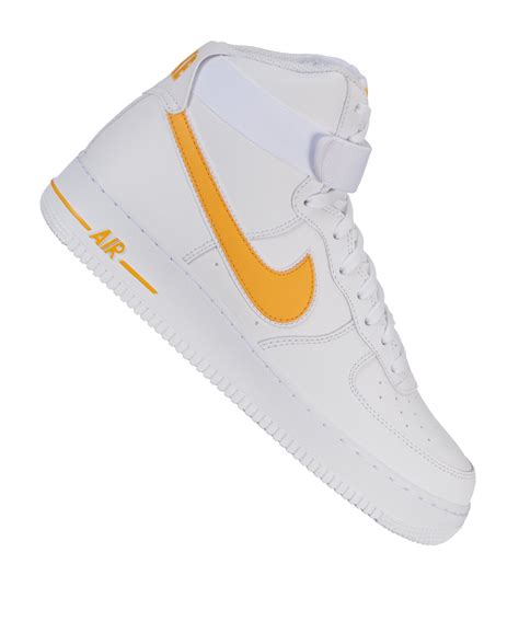 air force nike gelb weis|nike air force 1 high.